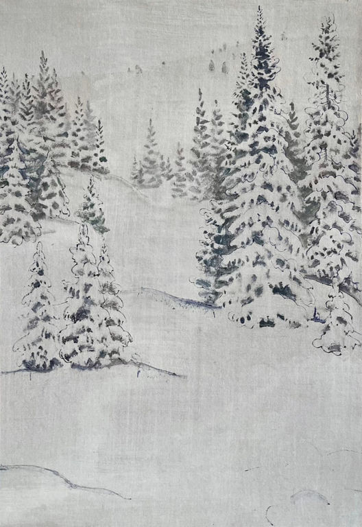Snowy day - Grachev Viktor
