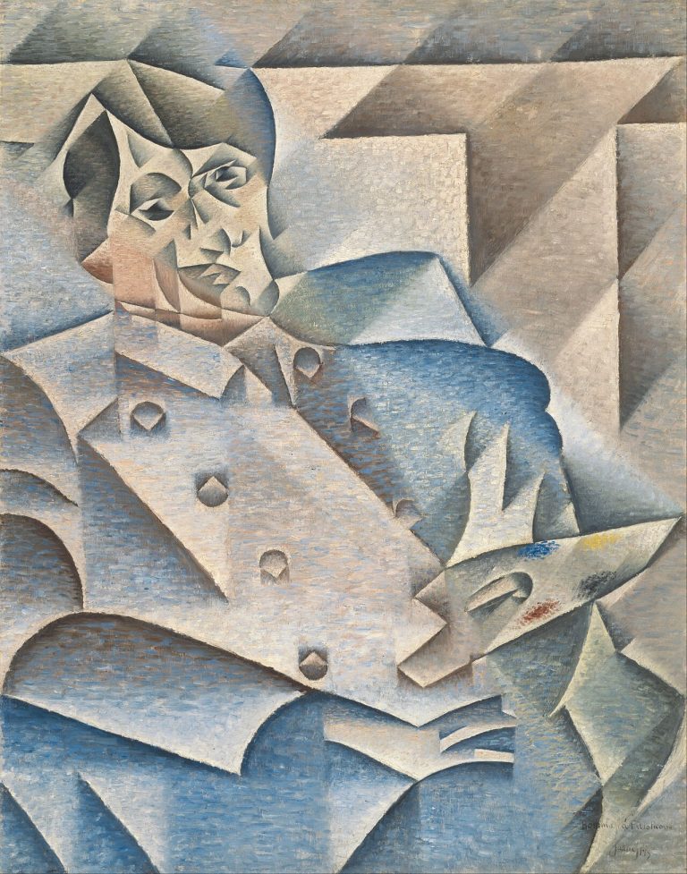 Хуан Грис «Портрет Пабло Пикассо» (1912) — пример кубизма в живописи