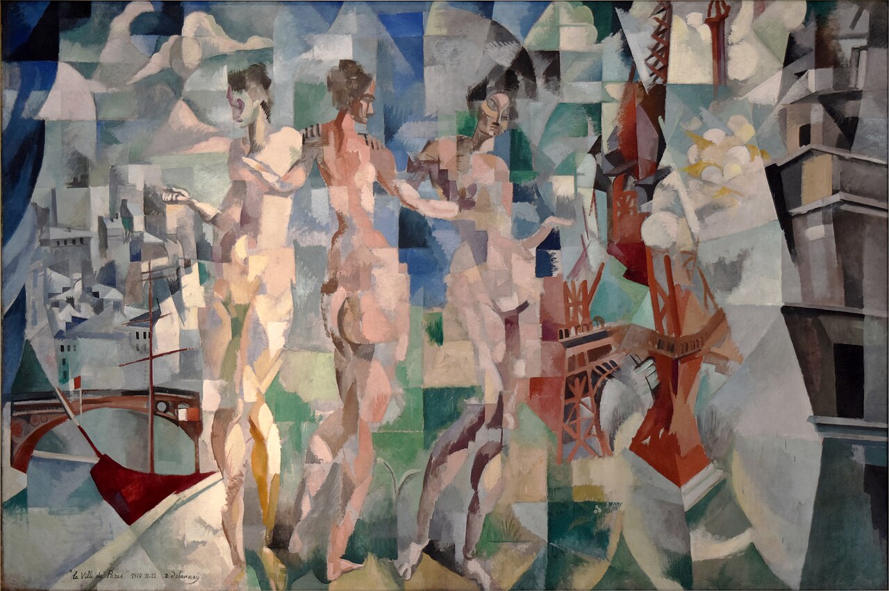 Робер Делоне «Город Париж» (1912) — орфический кубизм